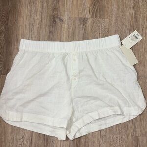 Linen Pj Shorts